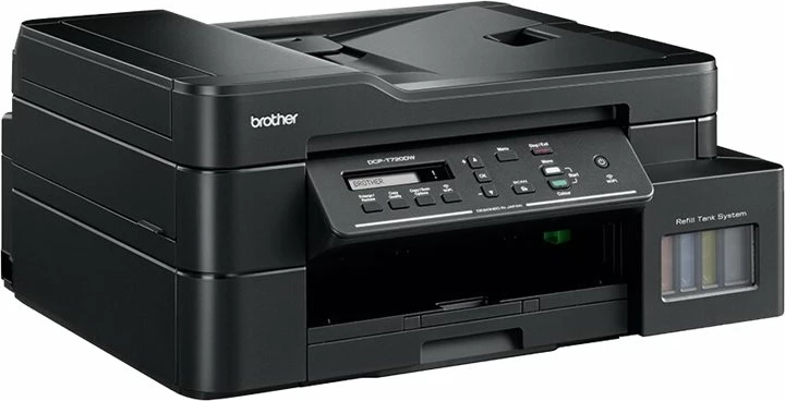 Printer multifunksional Brother DCPT720DWYJ1 me tank boje, Wi-Fi, i zi