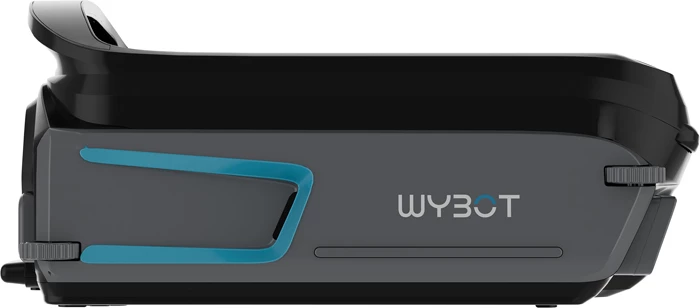 robot pastrues pishine Wybot F1, pa kabllo, solar 33W, rezervuar 7L, filtër 180µm, 5200mAh, zi/jeshil, set 4 copë