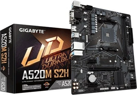 Pllakë amë Gigabyte A520M S2H, Socket AM4, micro ATX