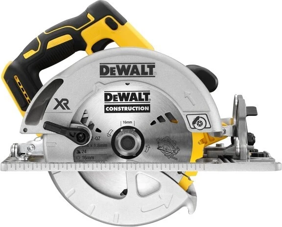 Sharrë dore portative DeWalt DCS572NT, 18.4 cm, 5500 rpm, e verdhë