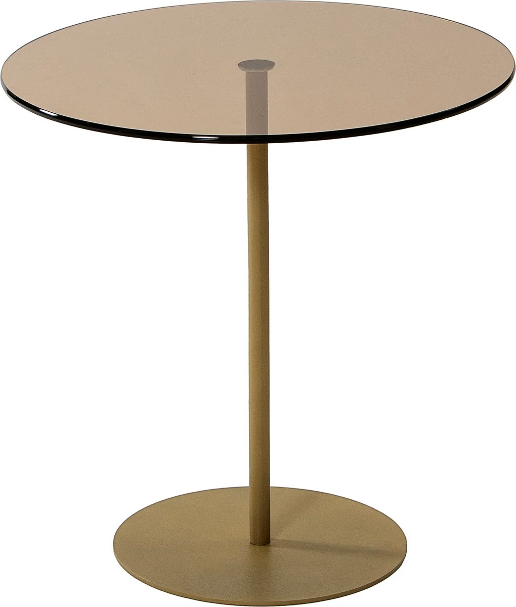 Tavolinë anësore Hanah Home, Chill-Out, ngjyrë ari, bronzi