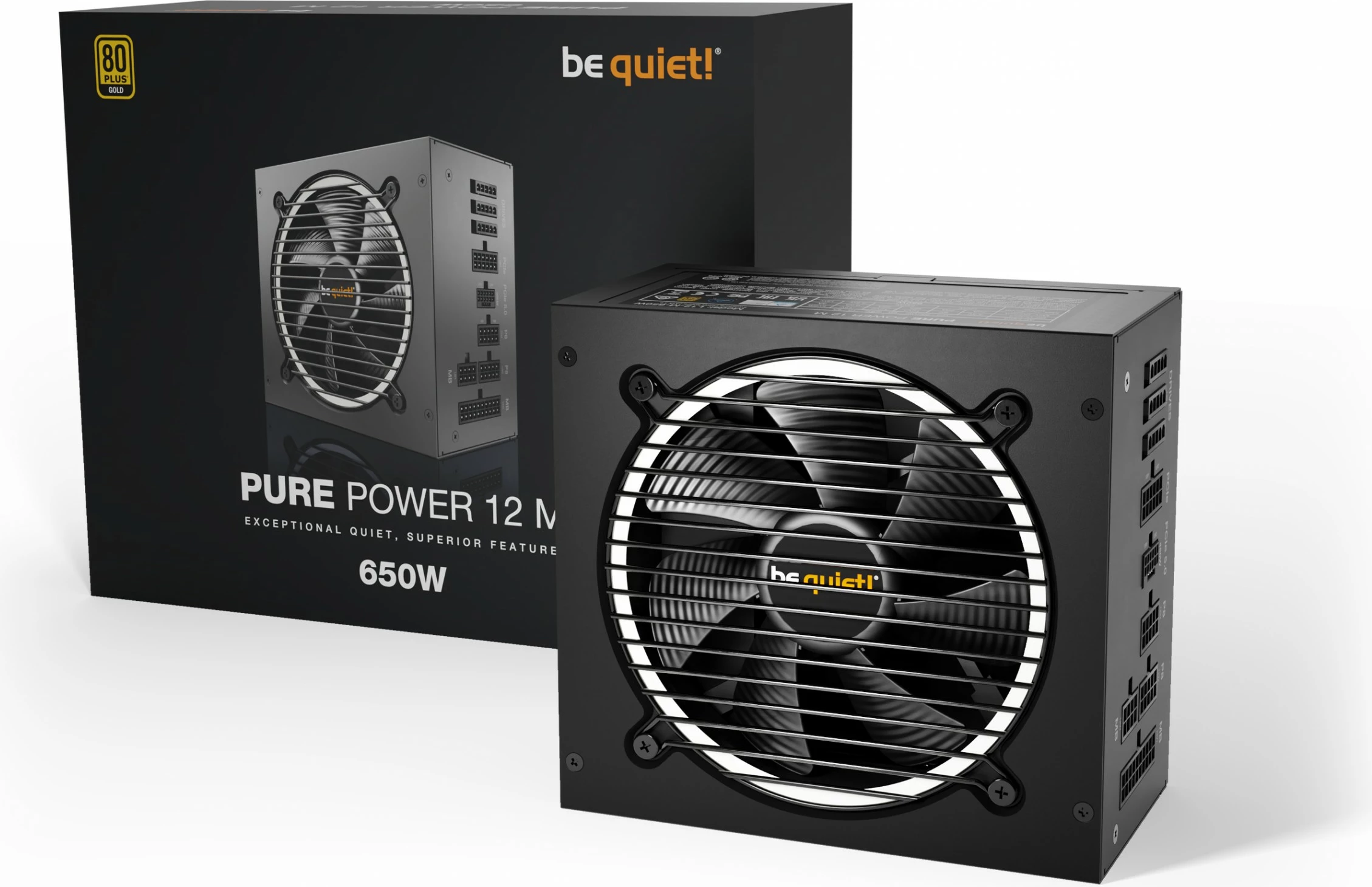 Furnizues energjie Be Quiet! Pure Power 12 M, 650 W, 80 PLUS Gold