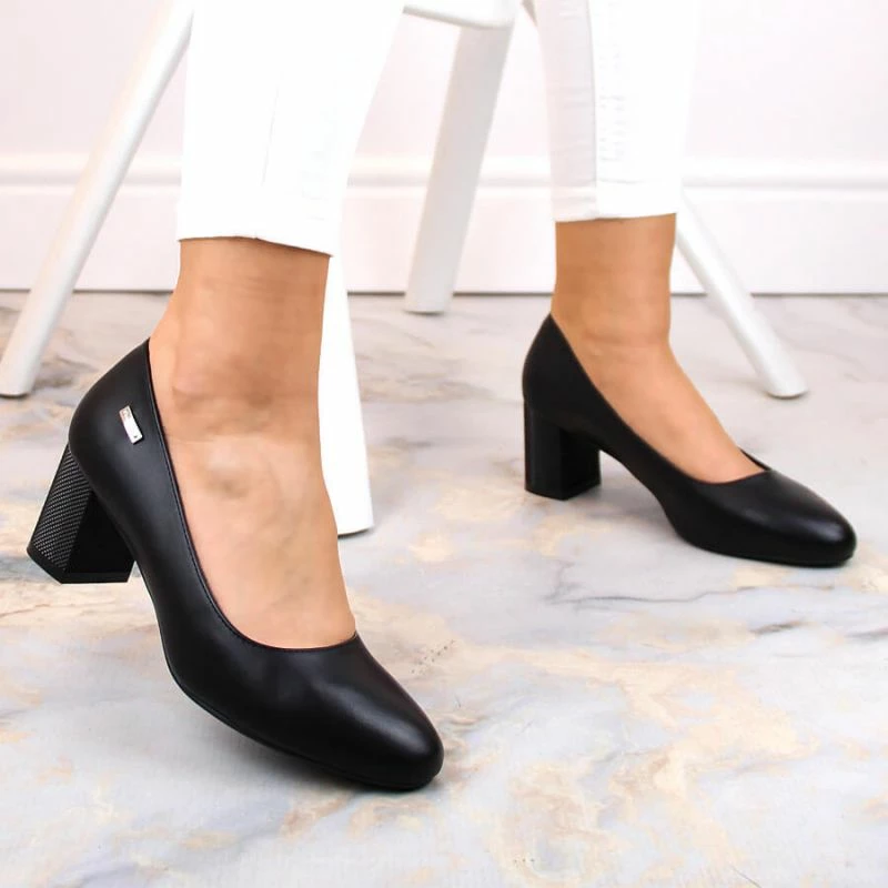 Këpucë Sergio Leone femra, të zeza