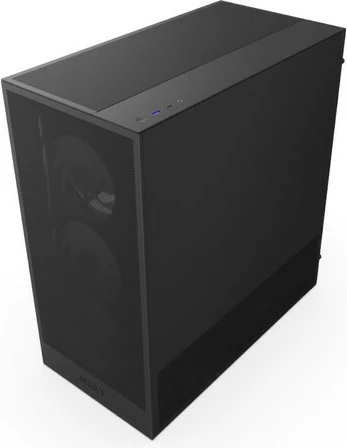 Kasë NZXT H5 FLOW RGB, Midi Tower, xham i temperuar, e zezë
