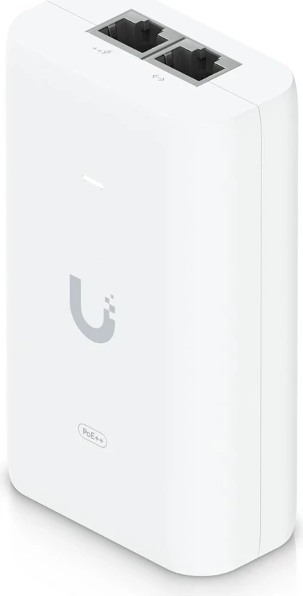 PoE furnizues Ubiquiti UISP U-PoE++, Gigabit Ethernet, 48 V, Bardhë