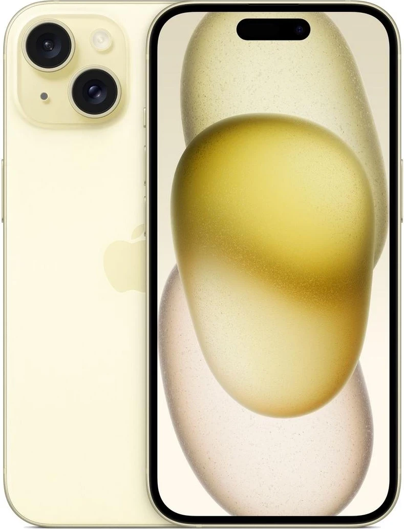 Celular Apple iPhone 15 256GB, Verdhë