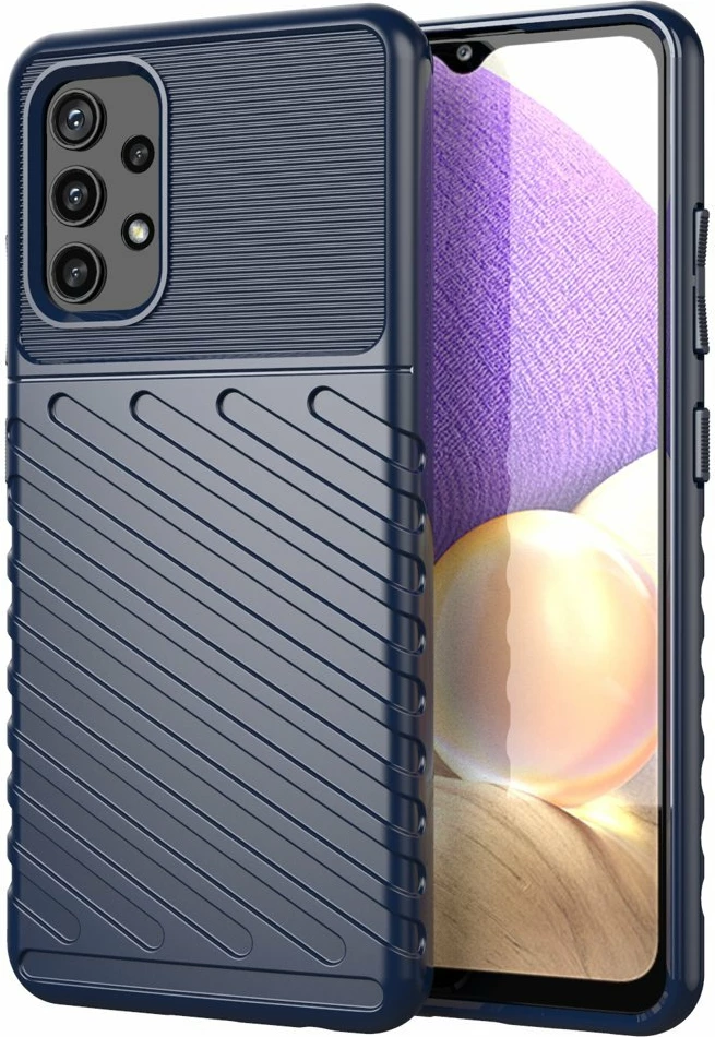 Mbështjellës Hurtel Thunder Case për Nokia 5.4, TPU, blu