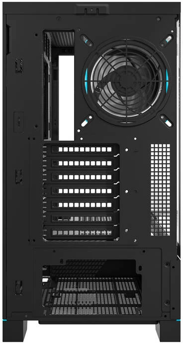 Kasë Darkflash DY451 PRO, Midi Tower, ARGB, panel xhami, e zezë, me 1 ventilator