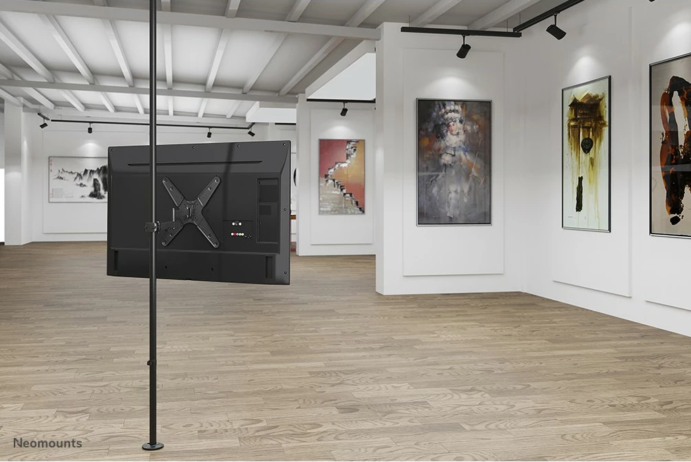 Mbajtës TV Neomounts FL40-450BL14, full motion, për 32-55 inç, VESA 400x400, i zi