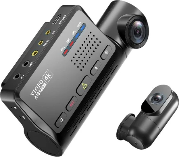 Regjistruesi i rrugës VIOFO A139 Pro 2CH-G, ngjyrë e zezë