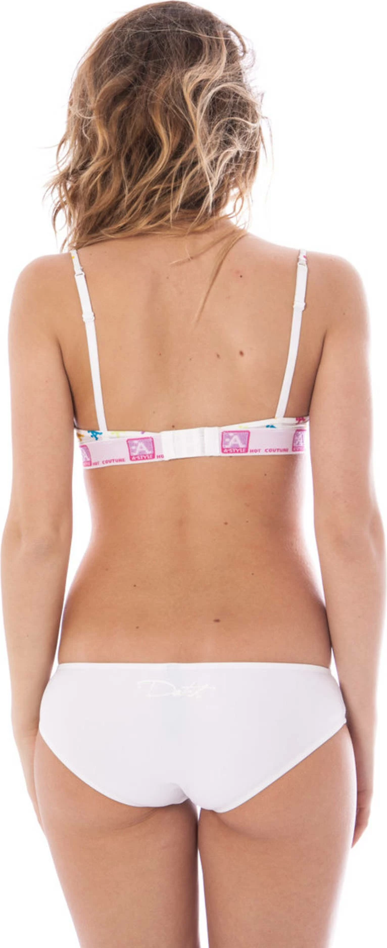 Sutjenë A-STYLE femra, e bardhë