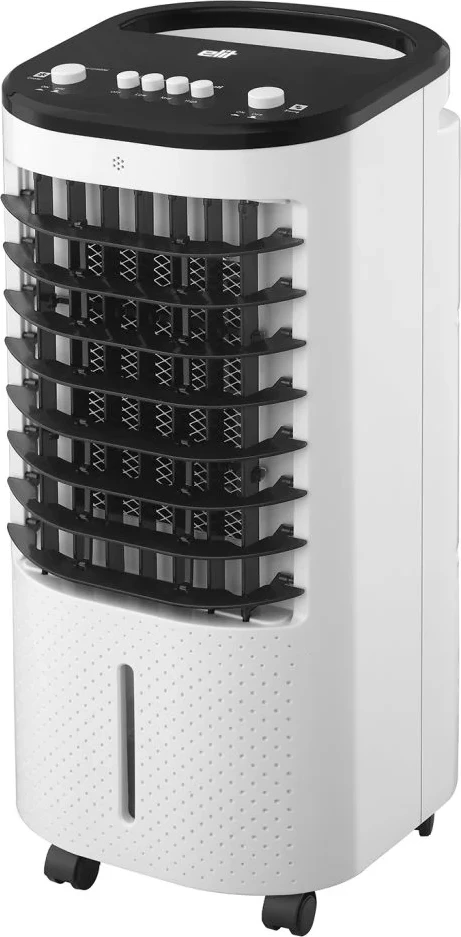 Ftohës ajri, Elit, AC-25M IceWind, depozitë uji 4L, 80W, 3 shpejtësi, oscilim automatik, bardhë/zezë