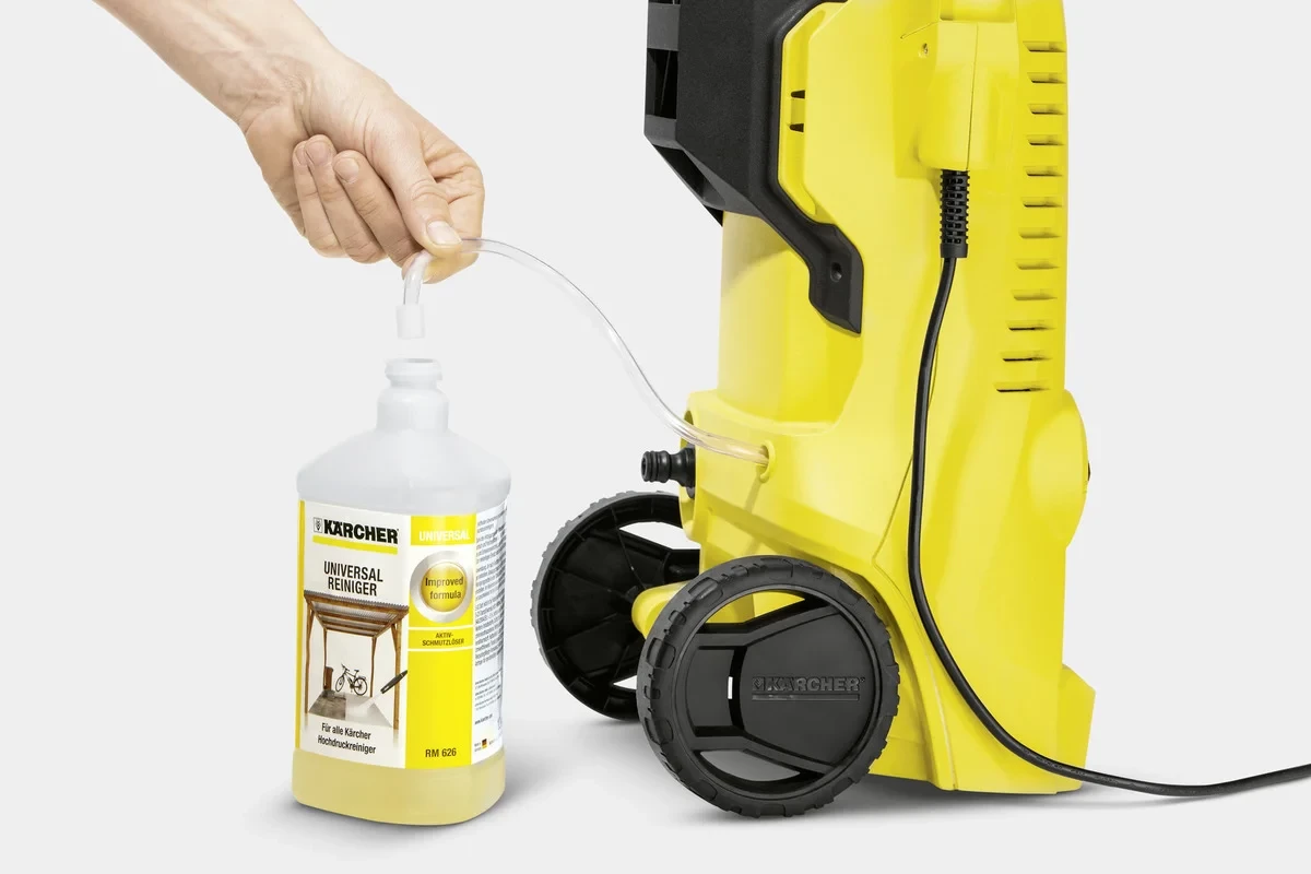 Lavapresion, Karcher, K2 Power Control *EU (1.637-600.0), 110 bar 360 l/h 1.4 kW zorrë 5 m, verdhë/zezë