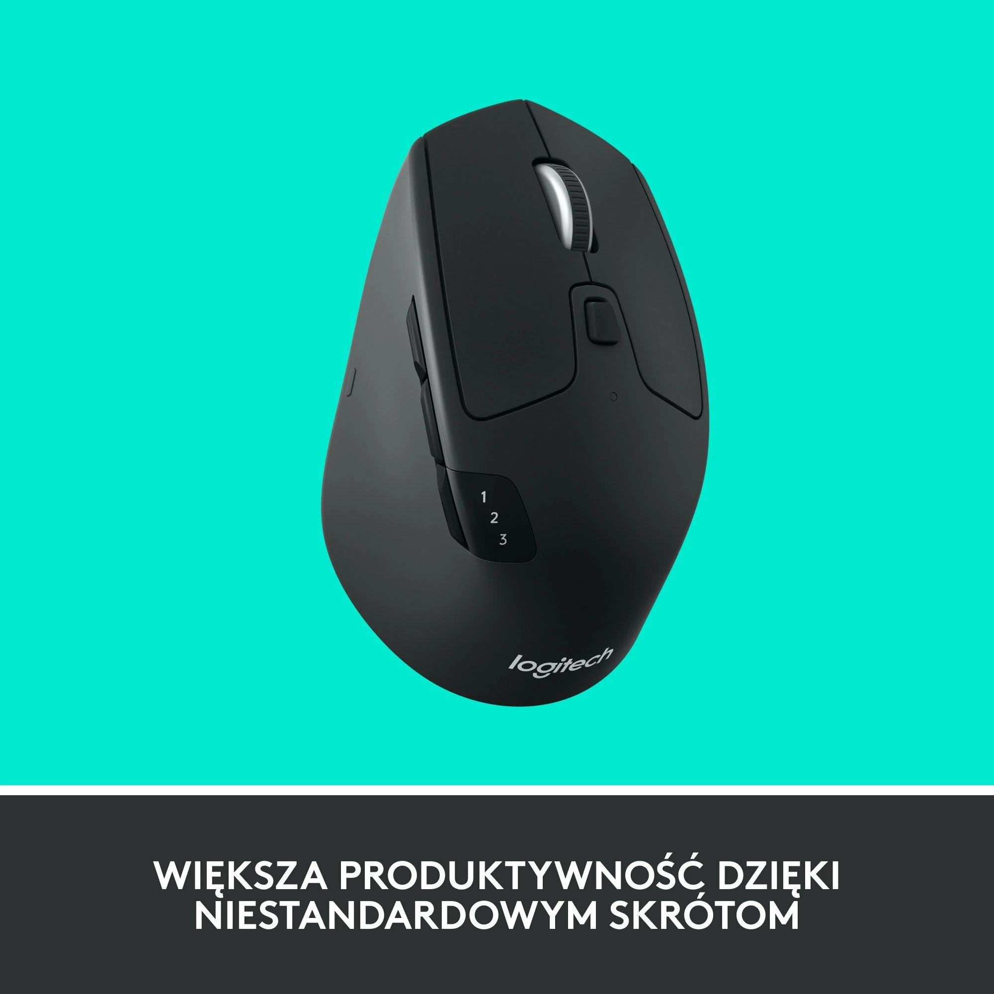 Maus Logitech M720 Triathlon 910-004791 Wireless Bluetooth/USB 1000 DPI i zi