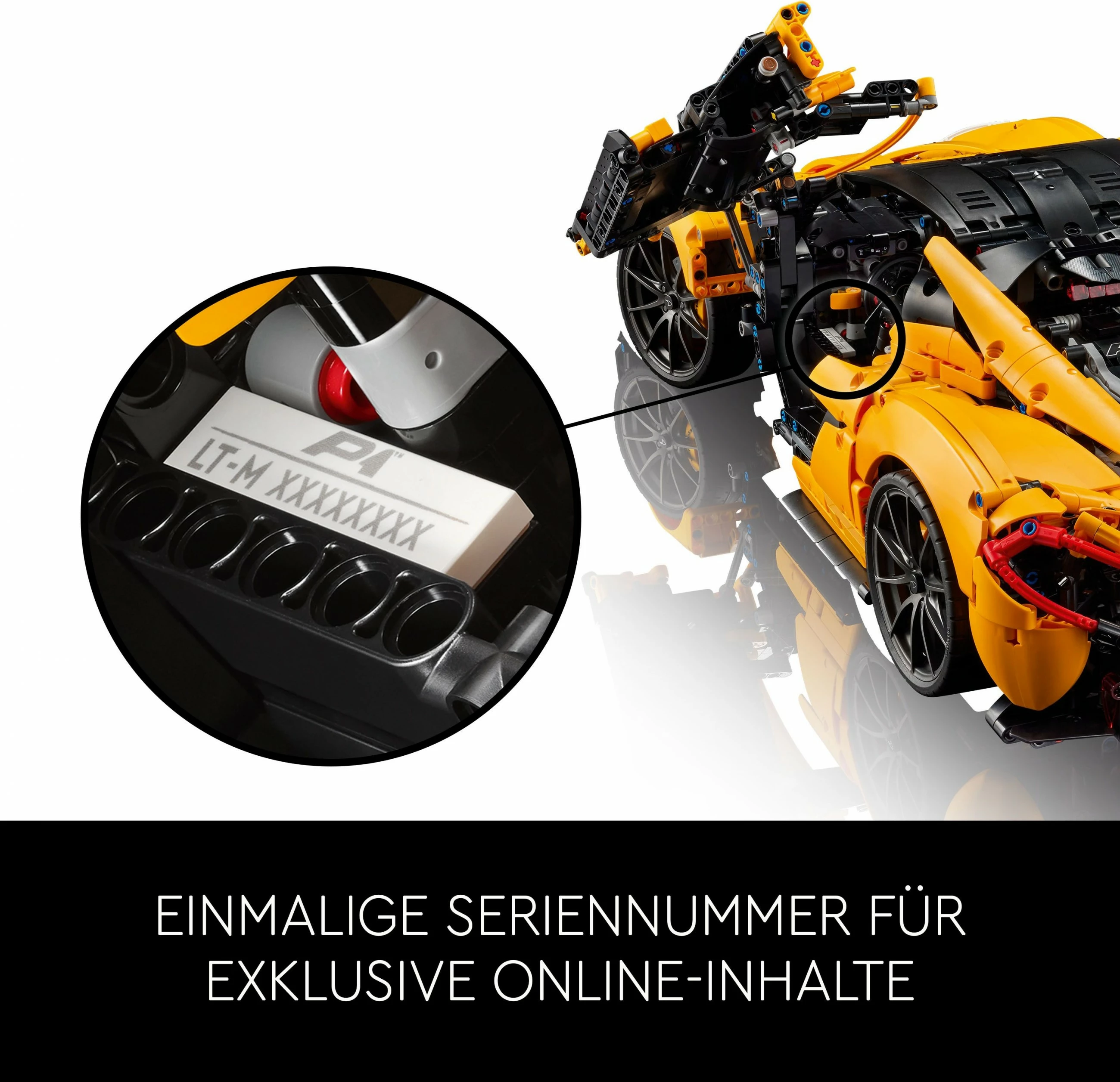 Set ndërtimi LEGO McLaren P1, 3893 pjesë, shumëngjyrësh