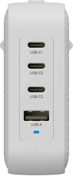 Karikues udhëtimi Targus, 100W, 4 porta USB-C/USB-A, i bardhë