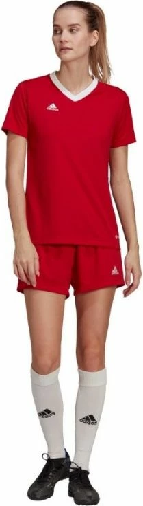Maicë adidas për femra, e kuqe