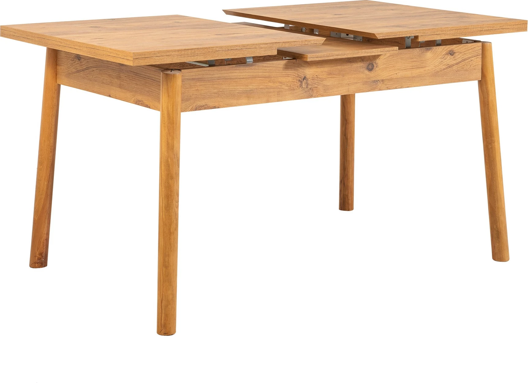 Set tavoline me karrige, zgjatës, 3 pjesë, Skye Decor, Santiago 0900, ngjyrë Atlantic Pine, Stone