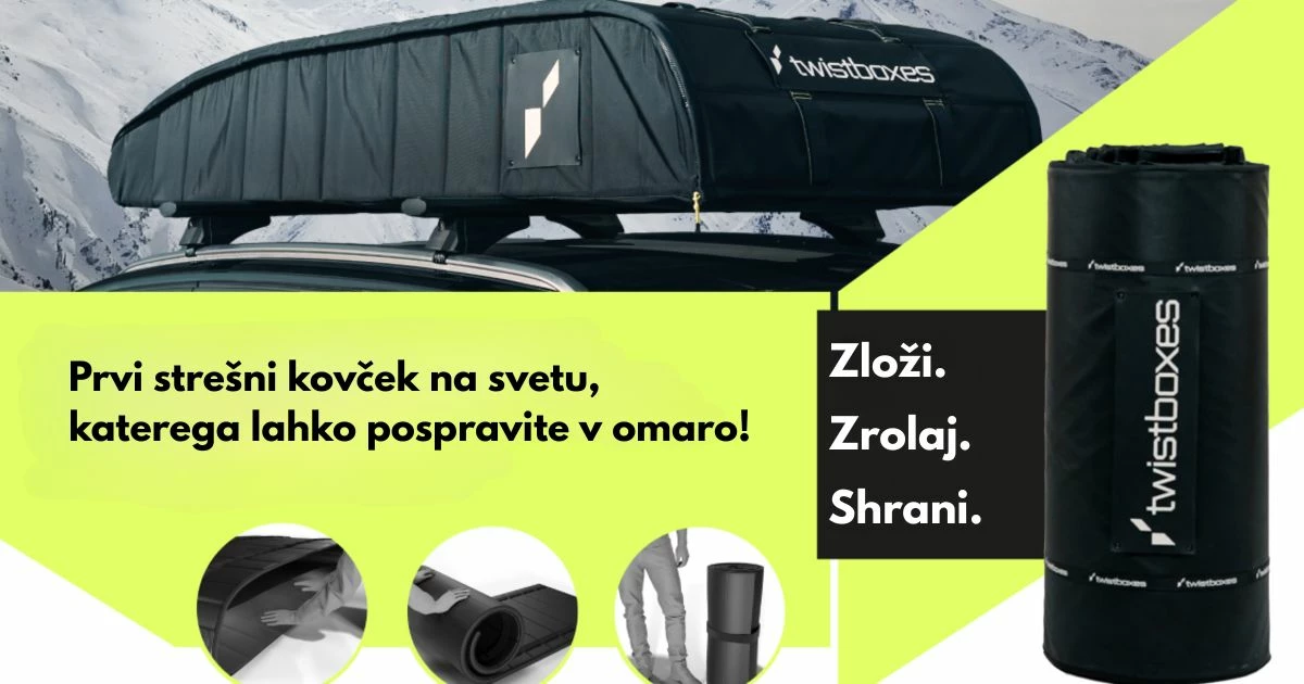 Kuti bagazhi për tavan makine Werollit Foldable Roof Box 520L, 520 L, e palosshme, ngarkesë max 75 kg, e zezë, me set montimi