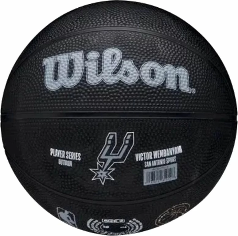 Top për basketboll Wilson, i zi
