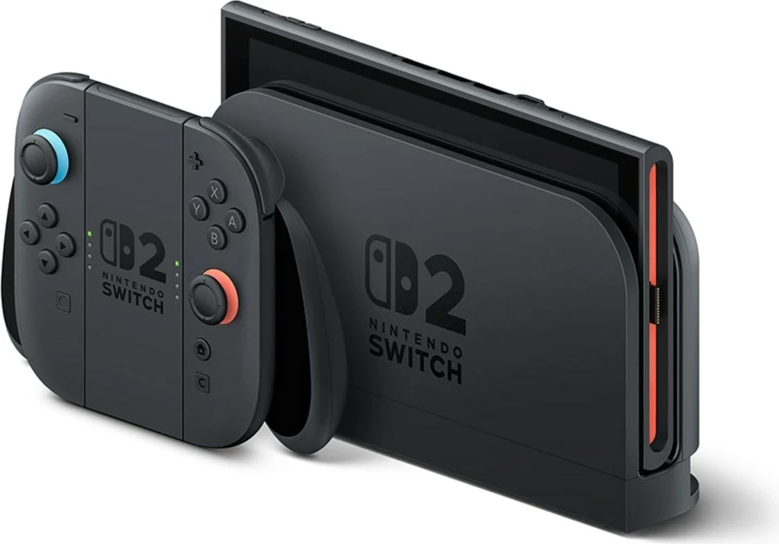 Konzolë portabile lojërash Nintendo Switch 2, 256 GB, 7.9 inç, E zezë