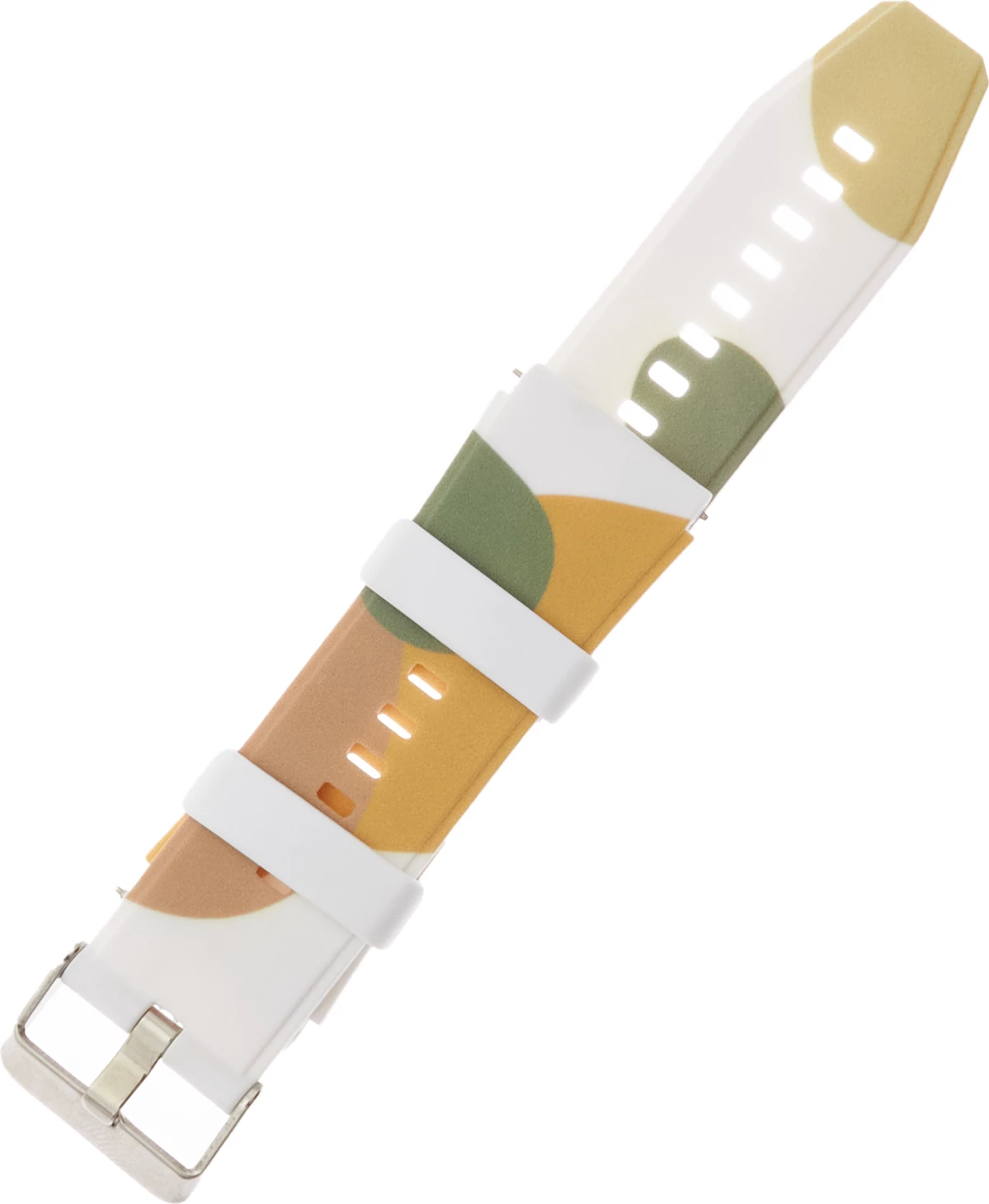 Rrip silikoni Hurtel për Huawei Watch GT2 Pro, 22 mm, kamuflazh, bardhë/gjelbër/e verdhë