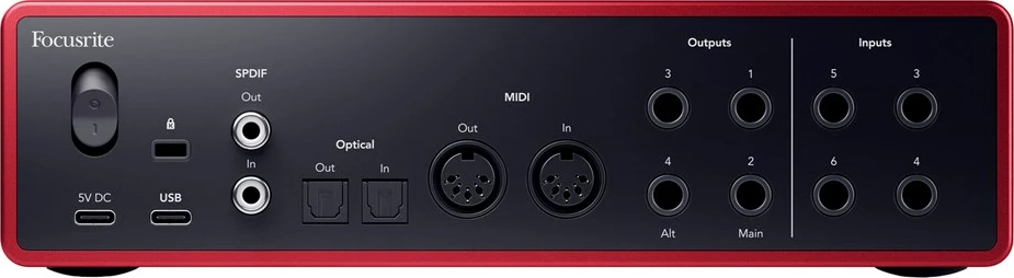 Audio interface Focusrite Scarlett 16/16 4th Gen, i zi