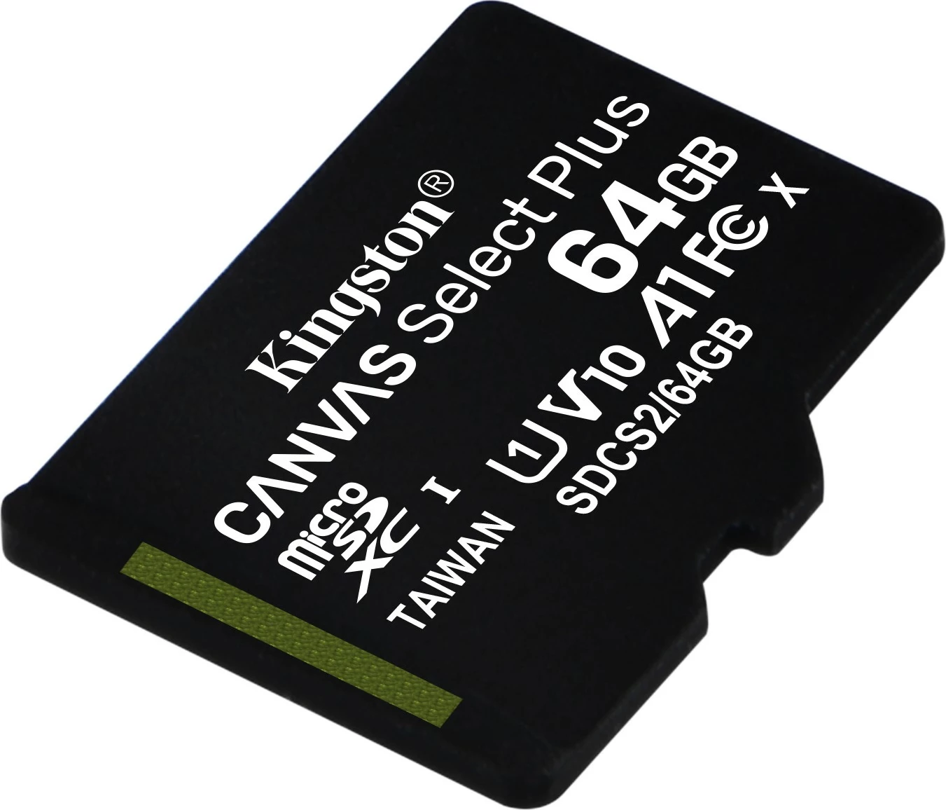 Kartelë microSDXC Kingston Canvas Select Plus 64GB, Class 10, UHS-I, e zezë