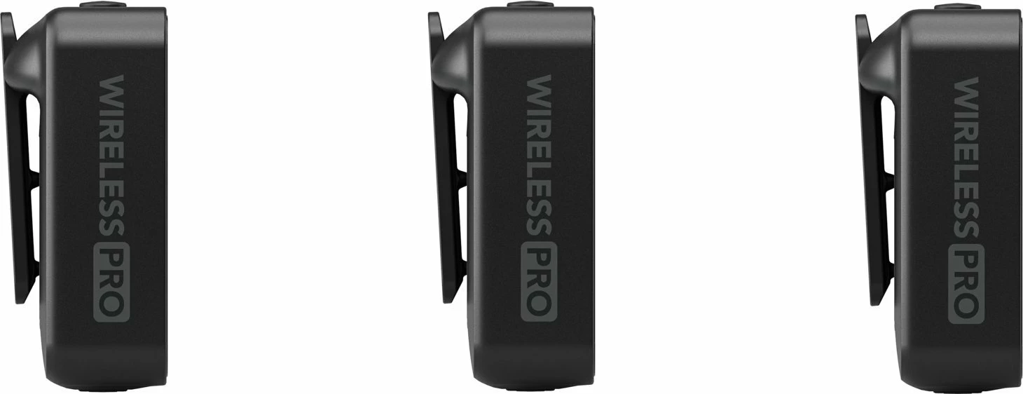 Mikrofon pa tela Rode Wireless PRO WIPRO, set 2x transmiter + 1x marrës, i zi