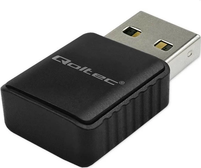 Adapter WiFi Qoltec 56988, DUAL mini, USB 3.0, 1300Mbps
