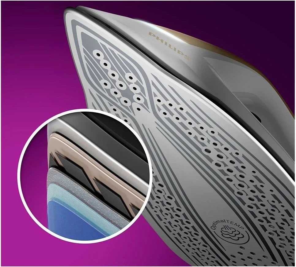 Hekur me gjenerator avulli Philips PerfectCare 8000 PSG8040/60, bardhë-ari