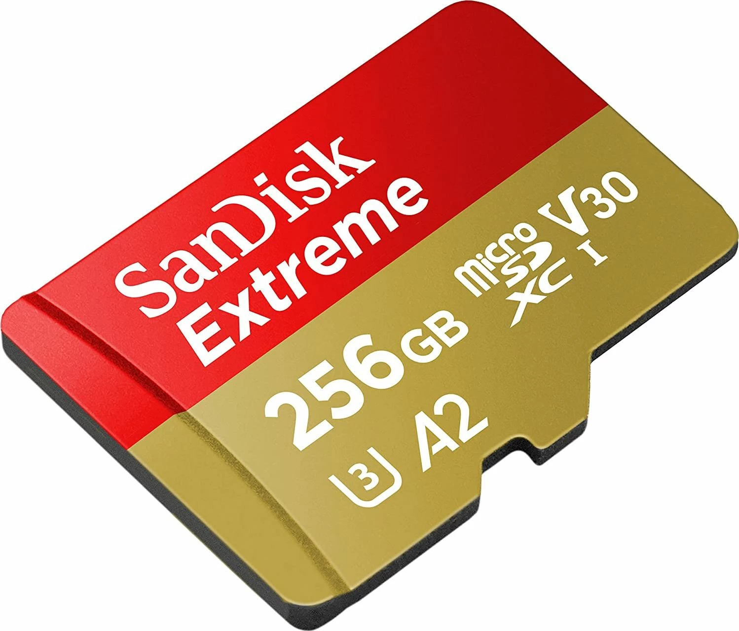Kartelë memorie microSDXC SanDisk Extreme 256GB Class 10 UHS-I U3 A2 V30 me adapter (SDSQXAV-256G-GN6MA)
