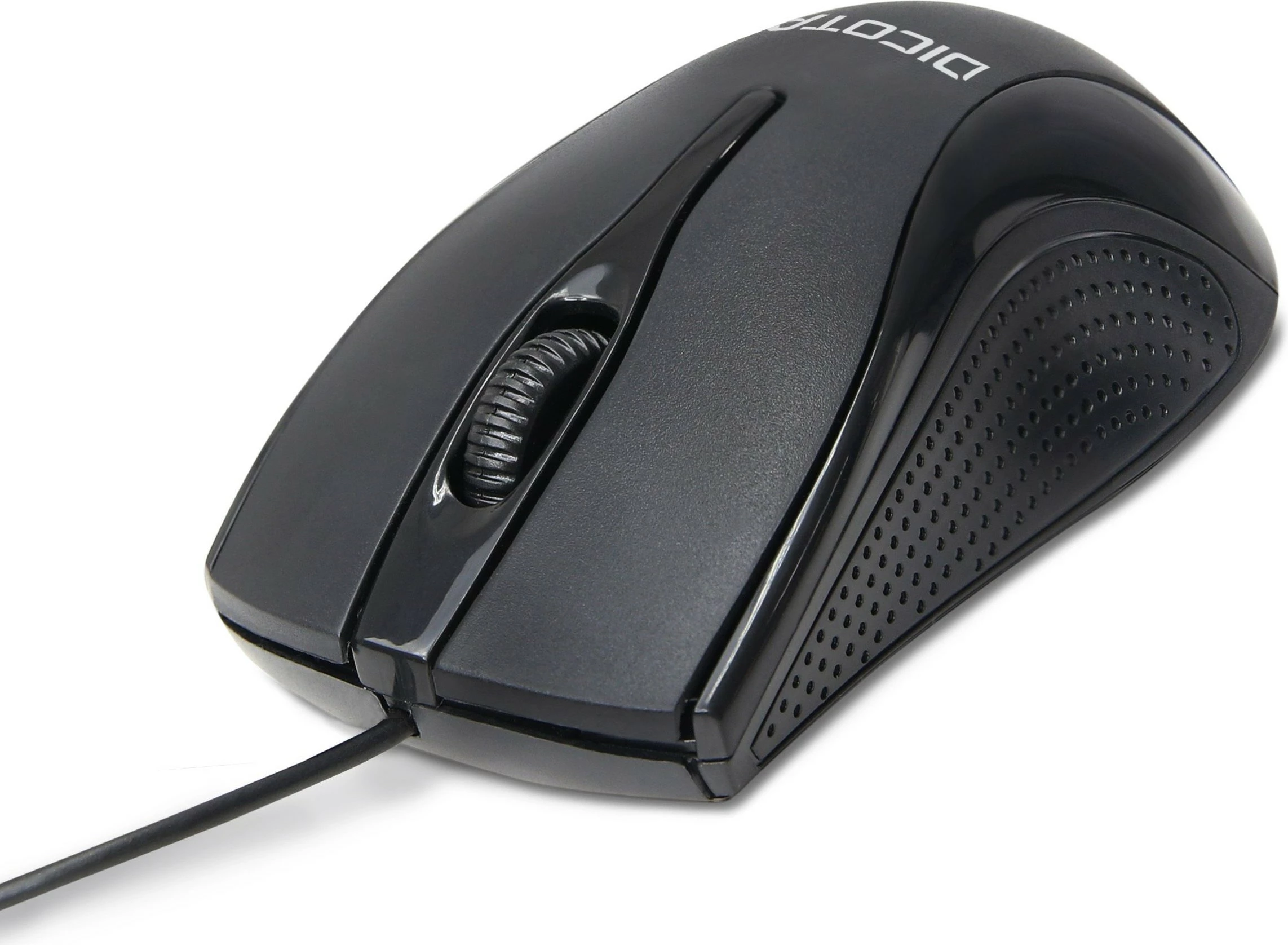 Maus DICOTA Wired Mouse, 1200 DPI, USB, i zi
