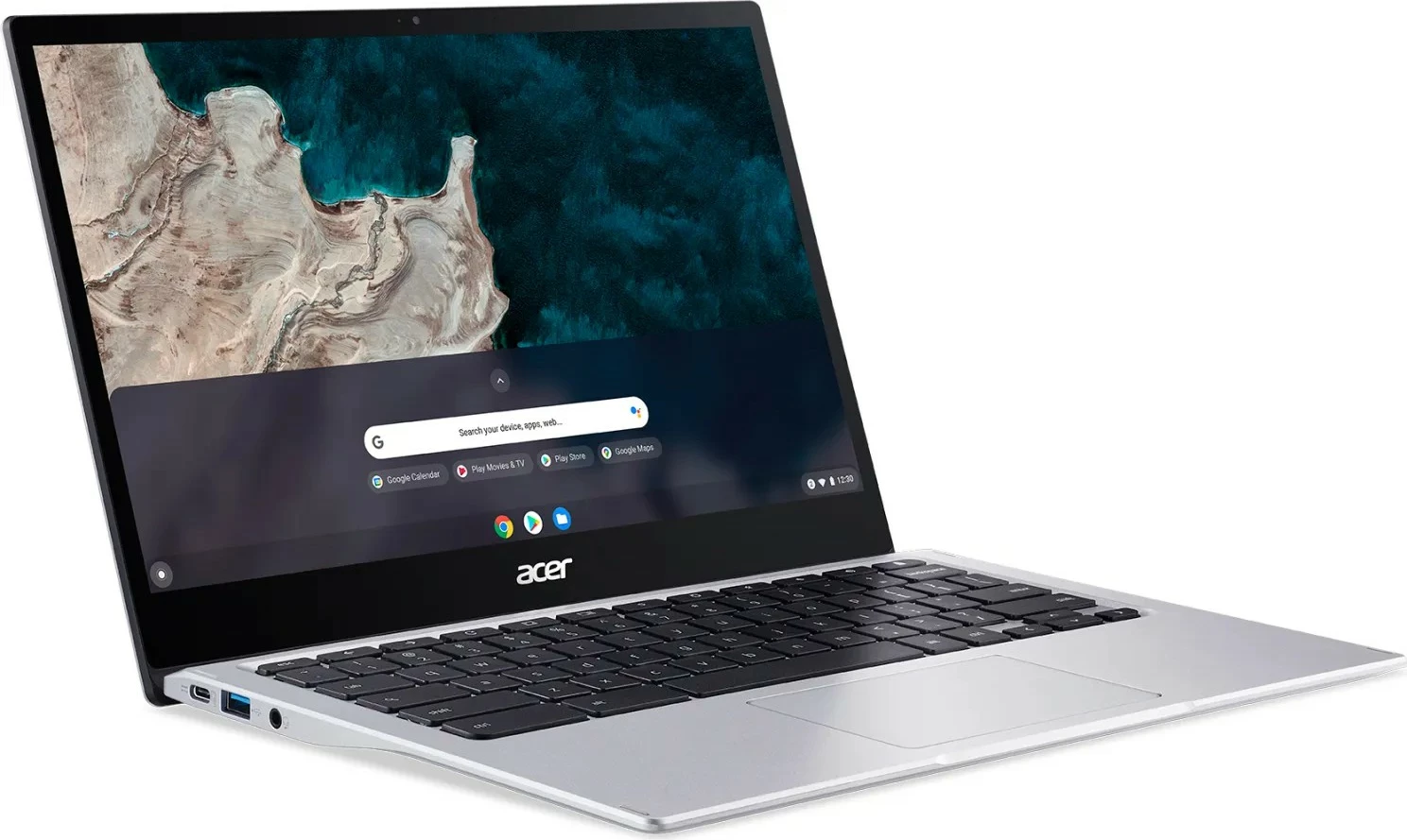Kompjuter Acer Chromebook Spin 513 CP513-1H-S53J, 4GB/64GB, ChromeOS, argjendtë