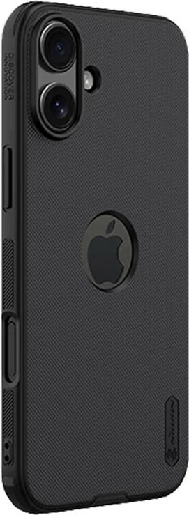 Mbështjellës Nillkin Super Frosted Shield Pro për iPhone 16 Plus, i zi