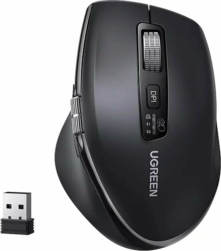 Maus Ugreen M751 wireless 5000 DPI Bluetooth/USB, i zi