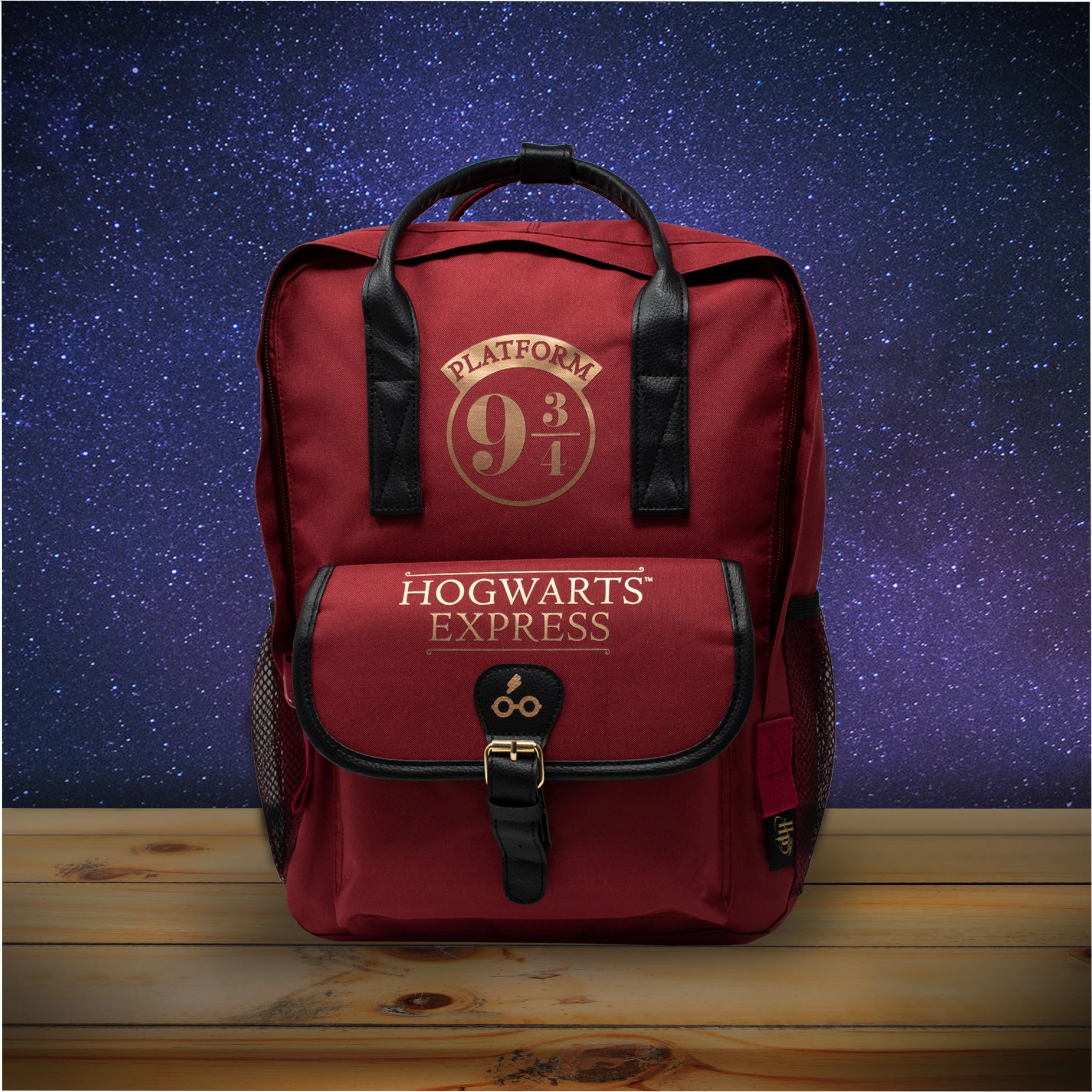 Çantë shpine BLUE SKY Harry Potter Premium Platform 9 ¾, ndarje për laptop, poliester 900D, burgundy