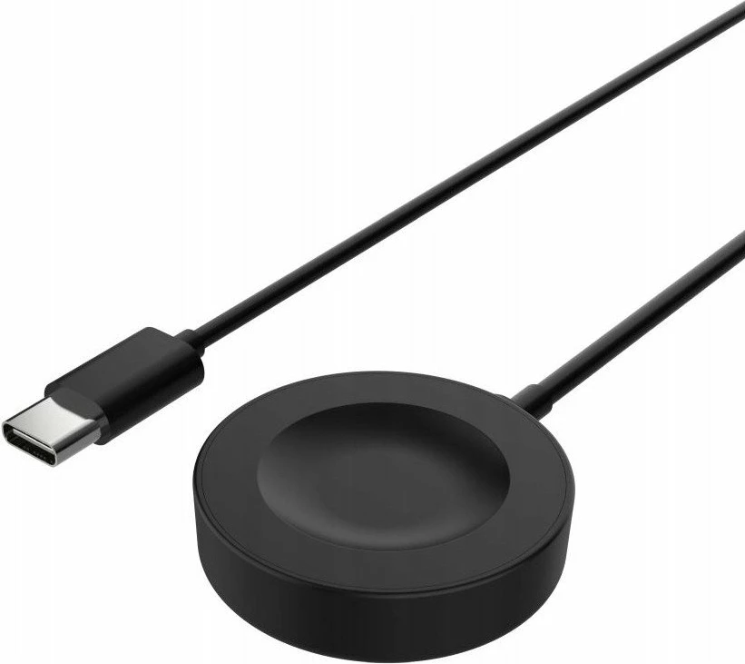 Karikues USB-C Fixed FIXDW-864-C për Huawei Watch, 3W, kabllo 1m, i zi