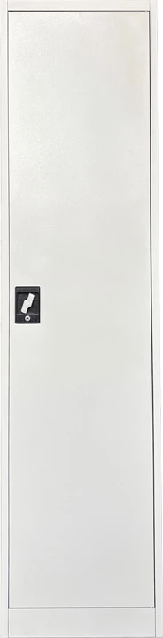 Dollap metalik Koya, ngjyrë gri e çelët, 50x45x180cm