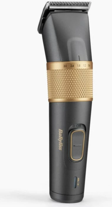 Makinë rroje flokësh Babyliss E987E, me bateri Lithium-Ion, Gold