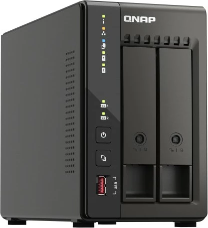NAS QNAP TS-253E, Intel Celeron J6412, 8GB RAM, Tower