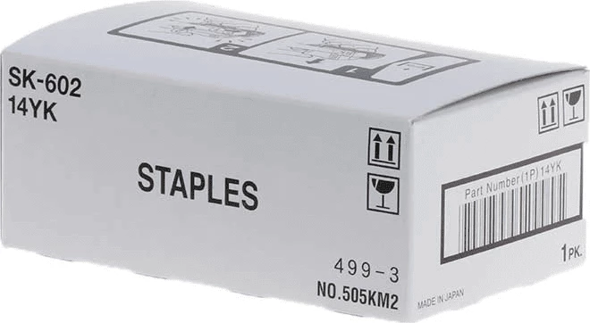 Kapësa, Konica Minolta, SK-602 14YK, origjinale për finisher të printerit, 3-Pack