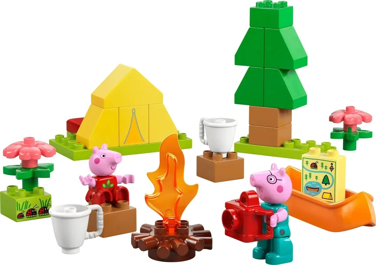 Set LEGO DUPLO 10452 Camping Trip, 32 pjesë