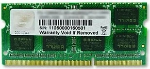 RAM Memorje G.Skill SO 1600 4GB DDR3 për laptop