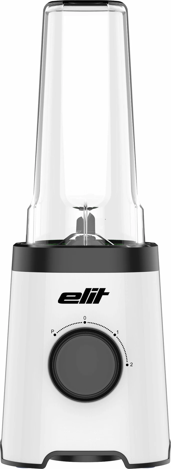 Blender smoothie Elit Fresh&GO BSM-24 320W, 2x shishe 600 ml, i bardhë
