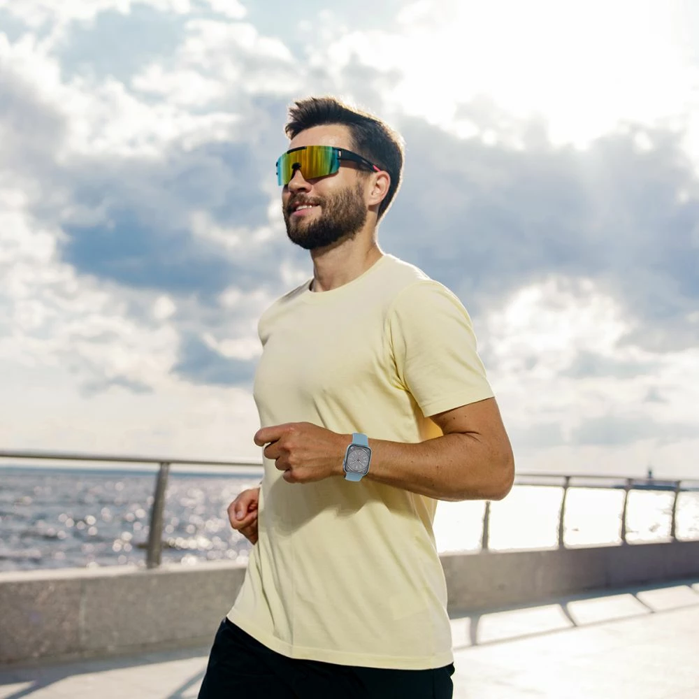 Rrip silikoni Tech-Protect për Apple Watch 4/5/6/7/8/9/SE/Ultra 1/2, Bezhe