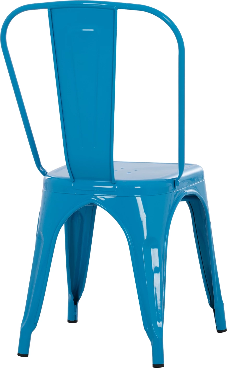 Karrige për ngrënie MELITA-PRO FH8641.48 metalike, ngjyrë kaltër, 44x47x84.5H cm