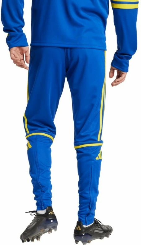 Pantallona për meshkuj adidas, të kaltra-verdhë