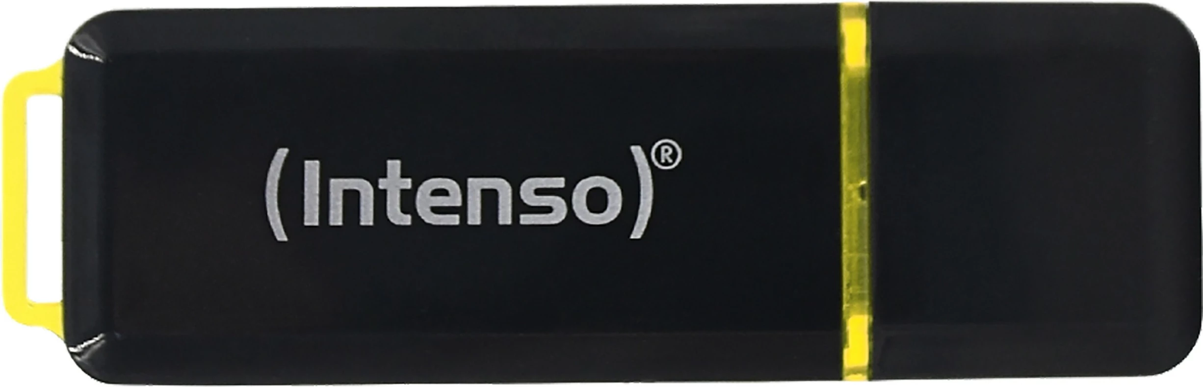 USB Intenso High Speed Line 64 GB, USB 3.2, zi, verdhë