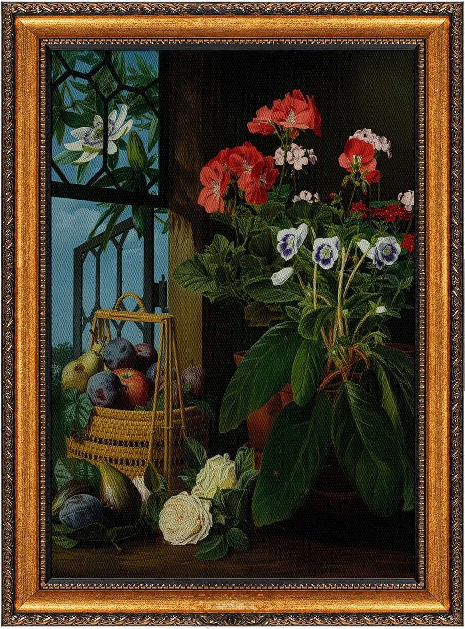 Pikturë dekorative në kanavacë me kornizë, shumëngjyrëshe, Wallity, ATCRCVCNVSMDL24 - 70100